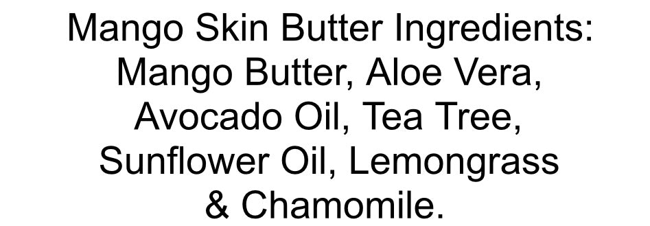 Kayboo Beauty Tea Tree Mango Face & Body Whipped Butter (Hemp Free)