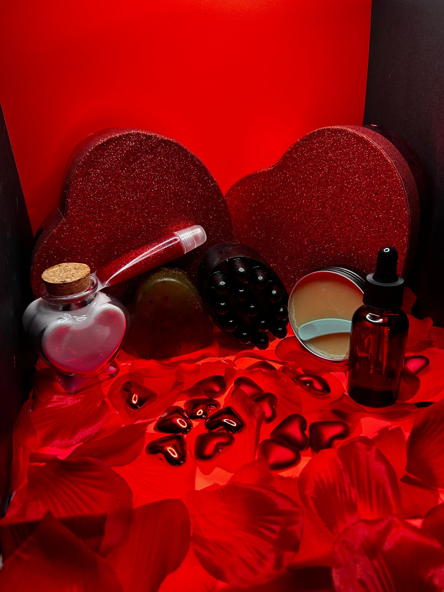 Complete Woman’s Valentines Day Package with Mini Lavender Vanilla Candle