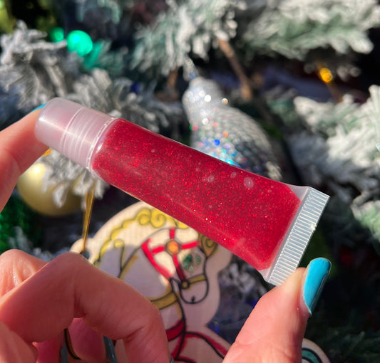 Kayboo Beauty Strawberry Black Cherry Shimmer Lipgloss