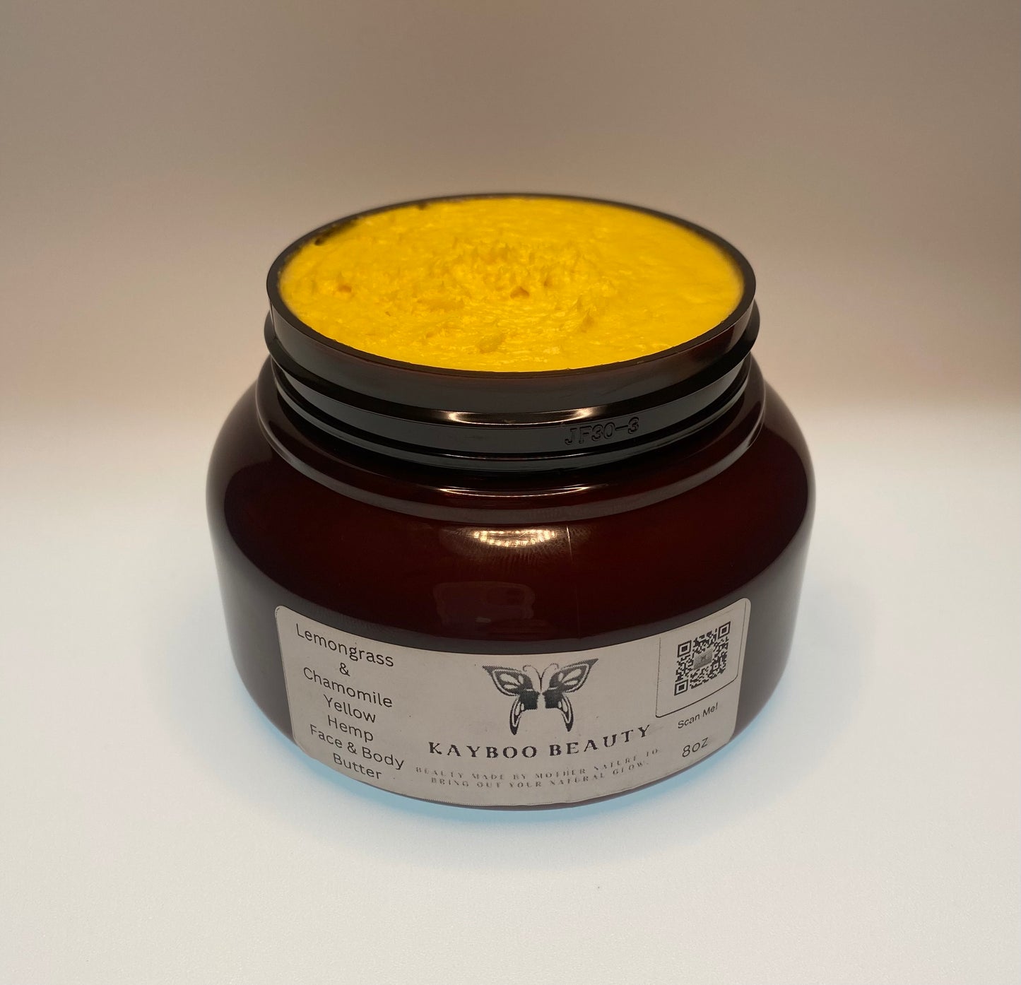 Kayboo Beauty Yellow Hemp Infused Lemongrass & Chamomile Face & Body Butter